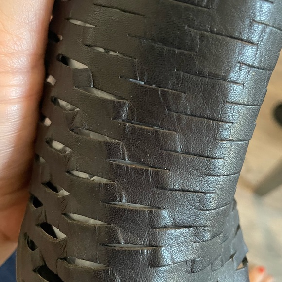 Lavoraxione Artigiana cutout boot leather - Picture 4 of 9